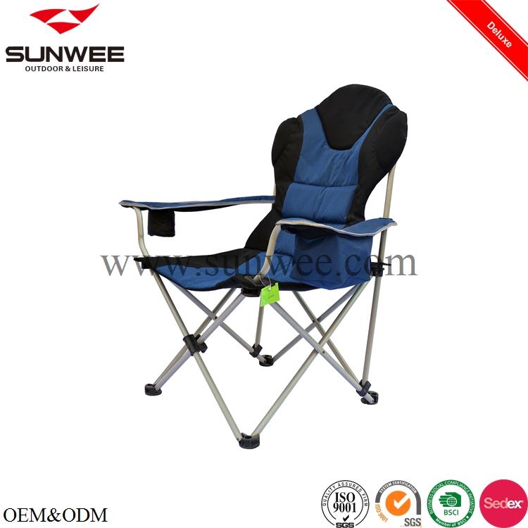Luxury oversized padded camping lounge chair Luxury oversized padded camping lounge chair