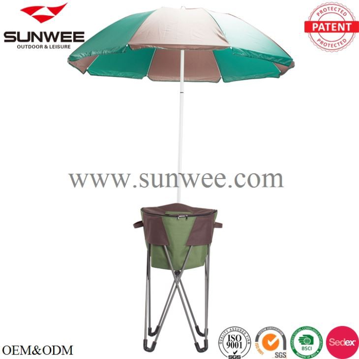 Cooler Stand with Umbrella